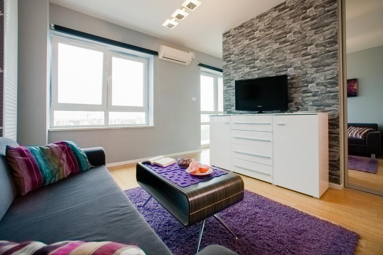 Platinum Towers Luxury Apartments Varsavia Esterno foto