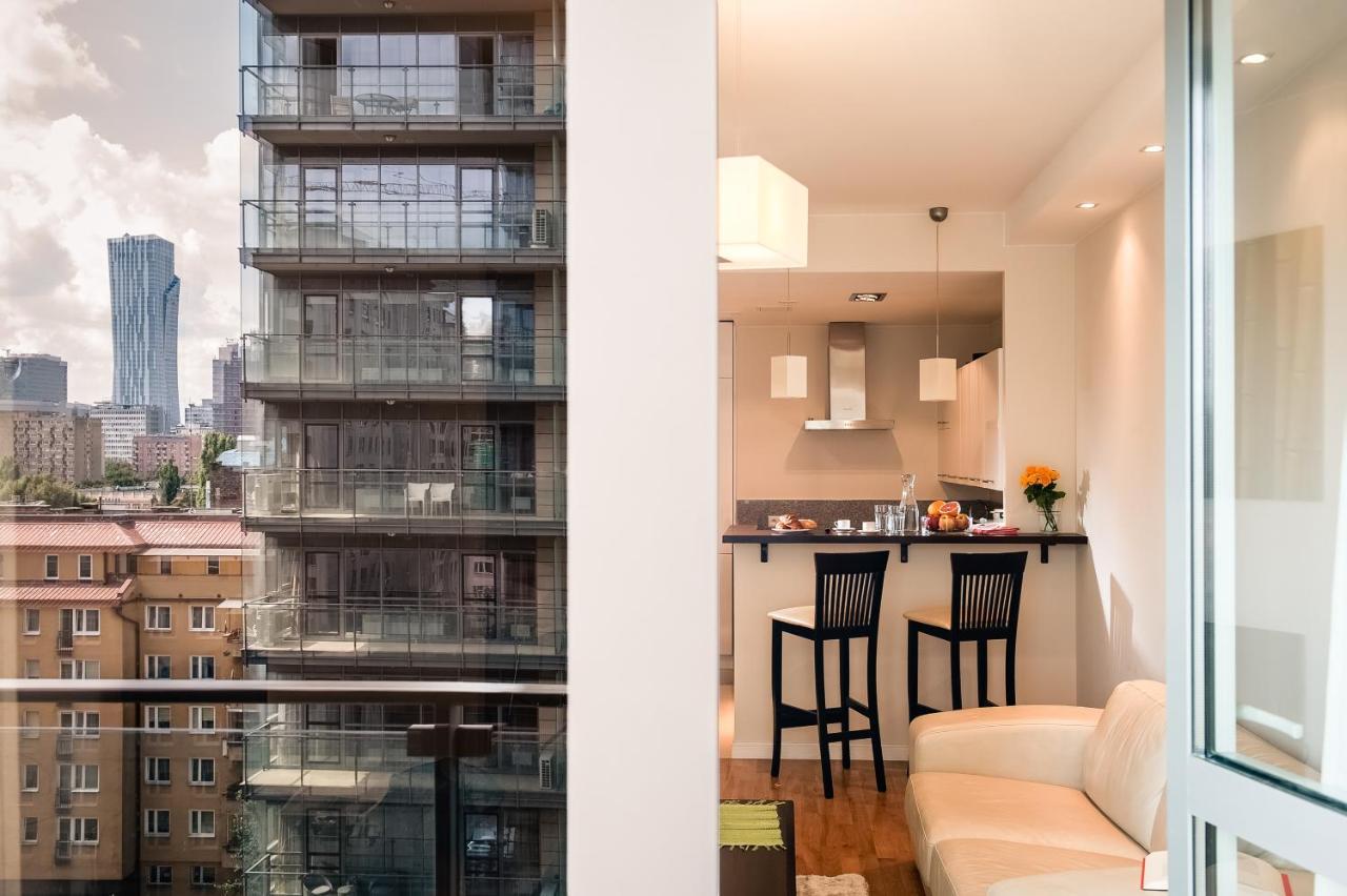 Platinum Towers Luxury Apartments Varsavia Esterno foto